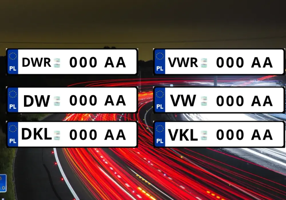 KT na tablicy rejestracyjnej - co oznacza ten kod?